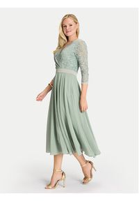 Swing Sukienka koktajlowa 5AE29100 Zielony Regular Fit. Kolor: zielony. Materiał: syntetyk. Styl: wizytowy #2