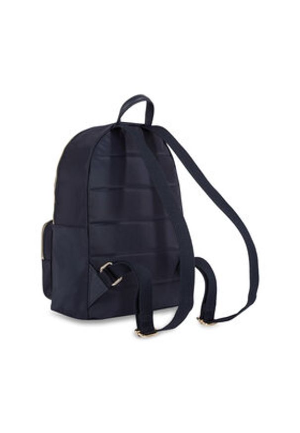 TOMMY HILFIGER - Tommy Hilfiger Plecak Poppy Th Backpack AW0AW15641 Granatowy. Kolor: niebieski. Materiał: materiał