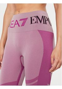 EA7 Emporio Armani Legginsy 6DTP51 TJDGZ 2305 Różowy Slim Fit. Kolor: różowy. Materiał: syntetyk