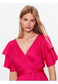DKNY Sukienka koktajlowa DD3F7613 Różowy Slim Fit. Kolor: różowy. Materiał: syntetyk. Styl: wizytowy #2
