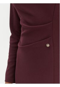 Rinascimento Sukienka wieczorowa CFC0126572003 Bordowy Slim Fit. Kolor: czerwony. Materiał: syntetyk. Styl: wizytowy #6