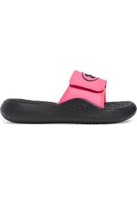 Klapki damskie Under Armour Ignite Pro 8. Kolor: różowy. Materiał: syntetyk, materiał