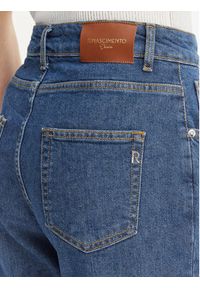 Rinascimento Jeansy CFC0127857003 Niebieski Straight Leg. Kolor: niebieski #6