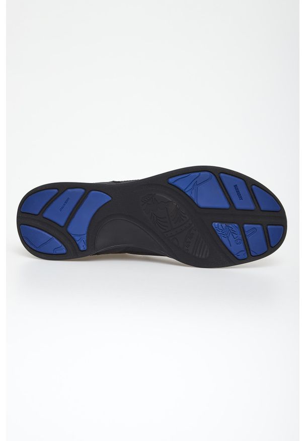 Burberry - Sneakersy męskie skórzane BURBERRY. Materiał: skóra