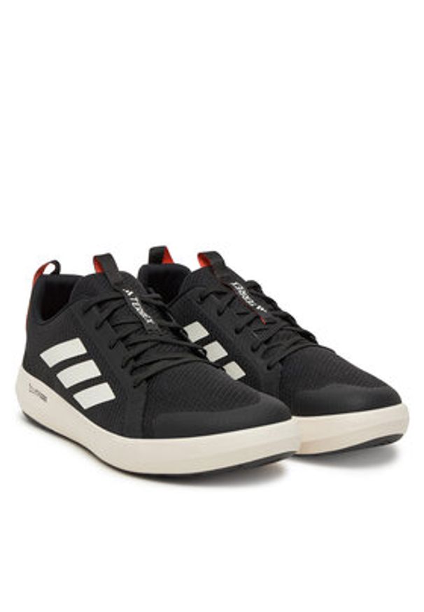 Adidas - adidas Trekkingi Terrex Boat Climacool JI3499 Czarny. Kolor: czarny. Materiał: materiał. Technologia: ClimaCool (Adidas). Model: Adidas Terrex. Sport: turystyka piesza