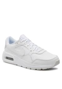 Nike WMNS NIKE AIR MAX SC Sneakersy damskie. Okazja: na co dzień, na spacer. Kolor: biały. Materiał: skóra, jeans, syntetyk, materiał, guma. Szerokość cholewki: normalna. Model: Nike Air Max. Sport: turystyka piesza #5