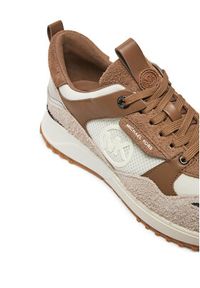MICHAEL Michael Kors Sneakersy 43F4THFS2D Brązowy. Kolor: brązowy. Materiał: materiał