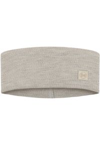 Buff - Opaska z wełną Merino BUFF Merino Wide Headband Solid. Kolor: biały, niebieski, wielokolorowy. Materiał: wełna. Styl: sportowy #1