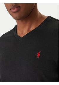 Polo Ralph Lauren T-Shirt 710671453124 Czarny Custom Slim Fit. Typ kołnierza: polo. Kolor: czarny. Materiał: bawełna #2