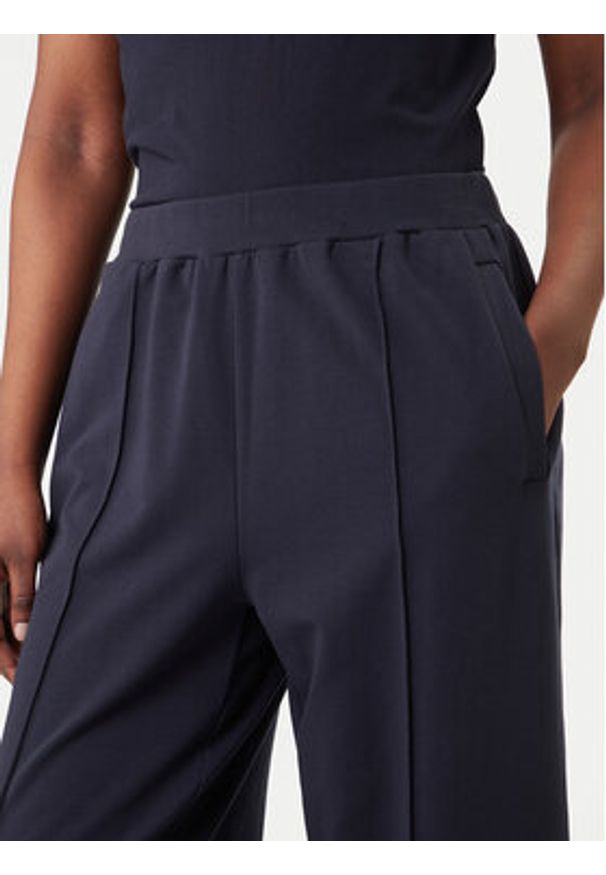 Liu Jo Sport Kuloty TA6211 FS090 Granatowy Regular Fit. Kolor: niebieski. Materiał: bawełna. Styl: sportowy