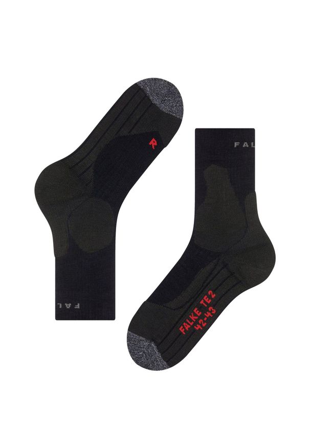 Skarpetki Falke TE2. Kolor: czarny. Sport: tenis