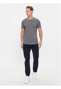 Tommy Jeans T-Shirt Jaspe DM0DM09586 Szary Slim Fit. Kolor: szary. Materiał: syntetyk #3