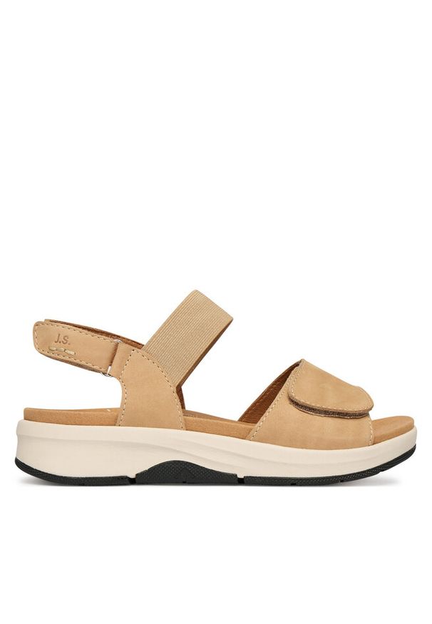 Sandały Josef Seibel. Kolor: beżowy