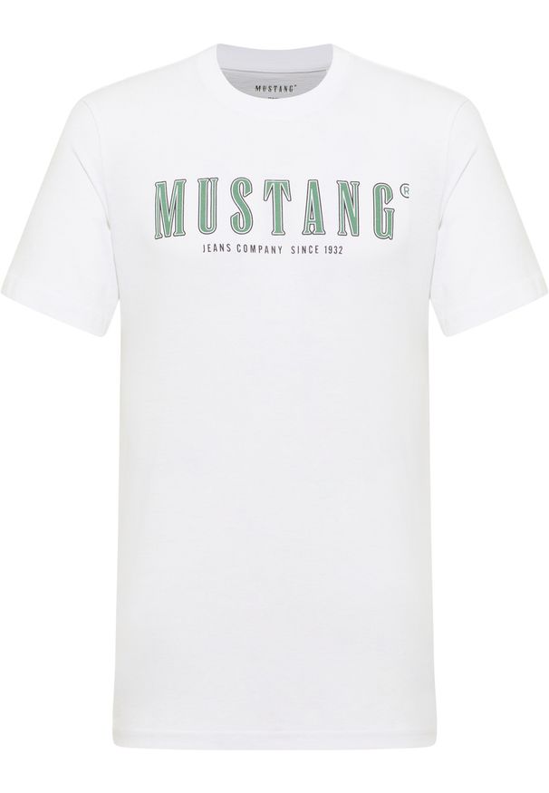 Męski T-Shirt Mustang Style Austin Bright White 1016281 2007
