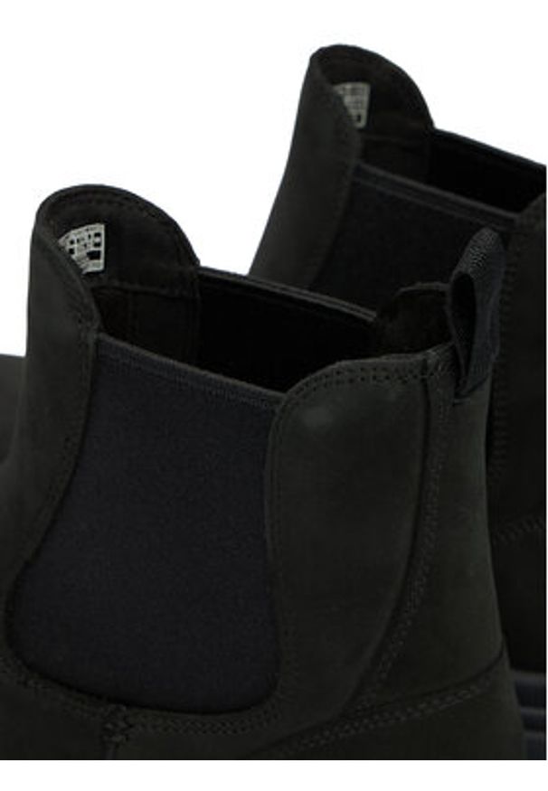 keen - Keen Sztyblety Kosa Chelsea 1031148 Czarny. Kolor: czarny. Materiał: skóra, nubuk