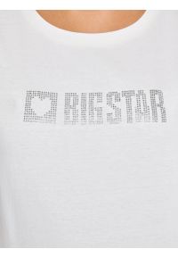 Big-Star - Koszulka damska z logo BIG STAR z cyrkonii biała Avra 100. Kolor: biały #6