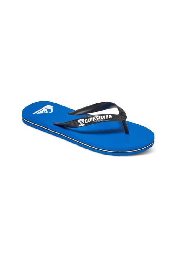 Japonki plażowe dla dzieci Quiksilver Molokai. Okazja: na plażę. Kolor: wielokolorowy. Materiał: guma, syntetyk