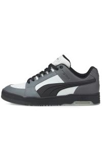 Buty Puma Slipstream Lo Reprise 38423302 - szaro-białe. Kolor: biały, szary, wielokolorowy. Materiał: skóra, syntetyk, guma. Szerokość cholewki: normalna