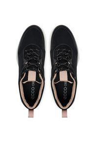 ecco - ECCO Sneakersy 88028361241 Czarny. Kolor: czarny. Materiał: materiał #3