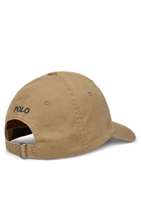 Polo Ralph Lauren Czapka z daszkiem 211912843020 Brązowy. Kolor: brązowy. Materiał: materiał, bawełna #4