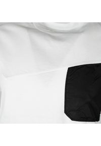Les Hommes T-shirt | LKT103 703C | Regular Fit Mercerized | Mężczyzna | Biały. Okazja: na co dzień. Kolor: biały. Materiał: bawełna. Styl: casual #3