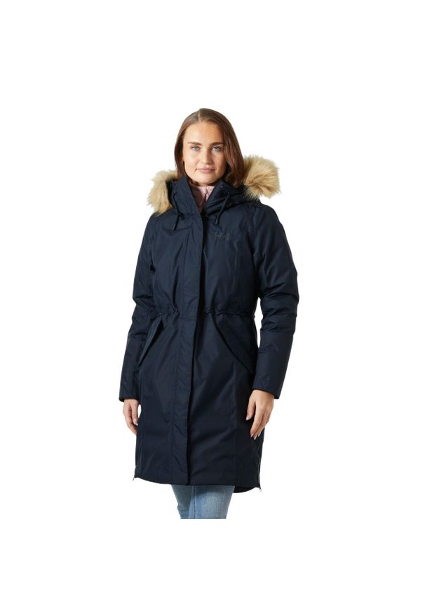 Parka dla kobiet Helly Hansen Vega. Kolor: niebieski. Sezon: zima