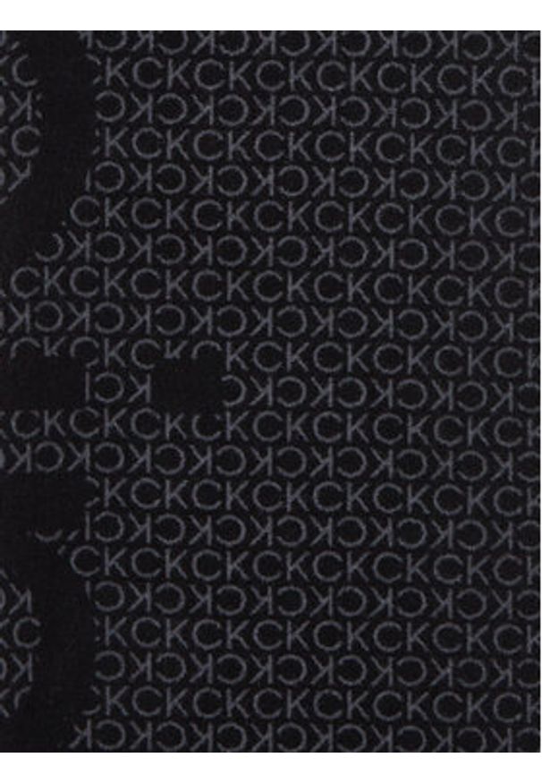 Calvin Klein Szalik K60K612611 Czarny. Kolor: czarny. Materiał: akryl, materiał