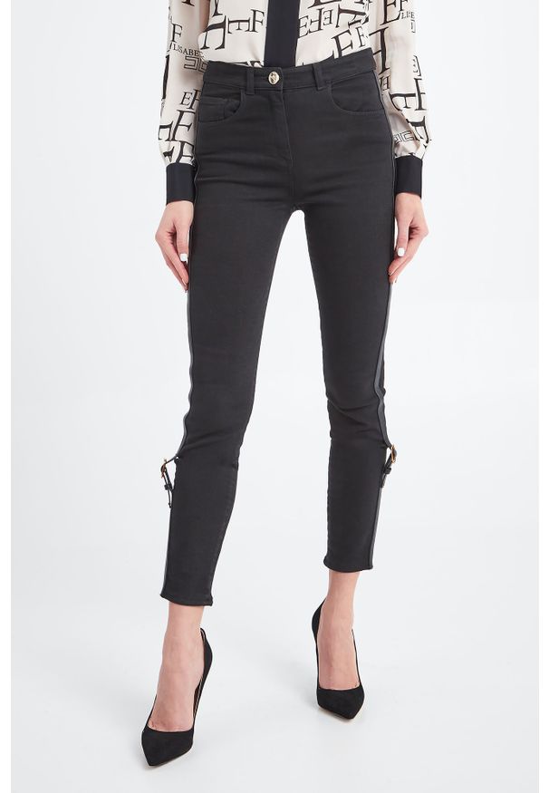 Elisabetta Franchi - JEANSY ELISABETTA FRANCHI. Stan: podwyższony. Styl: klasyczny