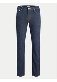 Jack & Jones - Jack&Jones Jeansy Clark 12261707 Granatowy Regular Fit. Kolor: niebieski