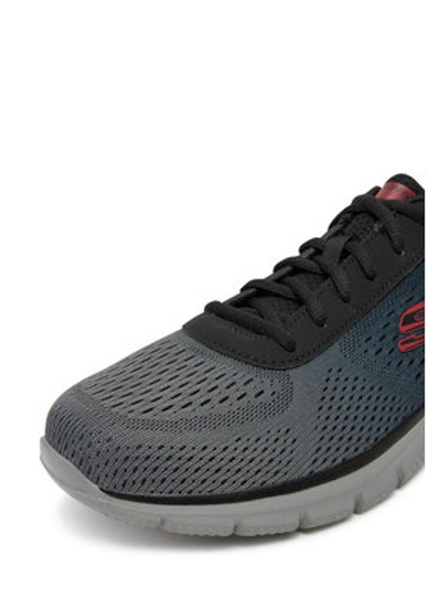 skechers - Skechers Sneakersy TRACK 232399 BKCC Czarny. Kolor: czarny. Materiał: materiał