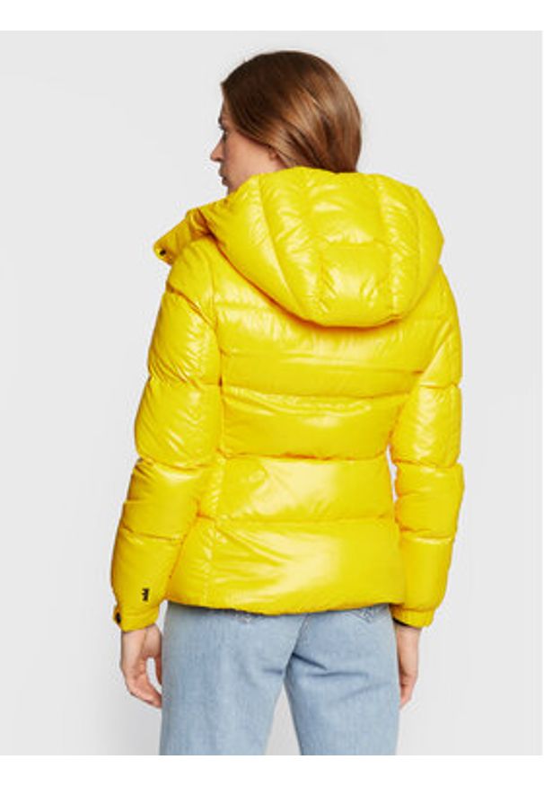 Add Kurtka puchowa 6AW771 Żółty Regular Fit. Kolor: żółty. Materiał: syntetyk