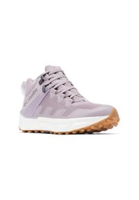 columbia - Buty trekkingowe damskie Columbia Facet 75 Mid Outdry. Kolor: fioletowy. Sport: bieganie