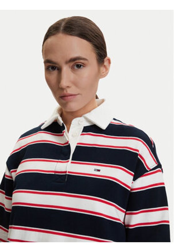 Tommy Jeans Bluza DW0DW22540 Kolorowy Relaxed Fit. Materiał: bawełna. Wzór: kolorowy