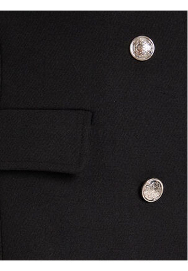 Morgan Płaszcz przejściowy 252-GCHA Czarny Regular Fit. Kolor: czarny. Materiał: syntetyk