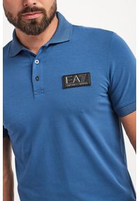 EA7 Emporio Armani - Polo męskie EA7 EMPORIO ARMANI. Typ kołnierza: polo