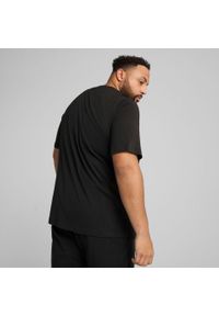 Koszulka Puma Ess Small No. 1 Logo Tee, Mężczyźni. Kolor: czarny. Wzór: haft