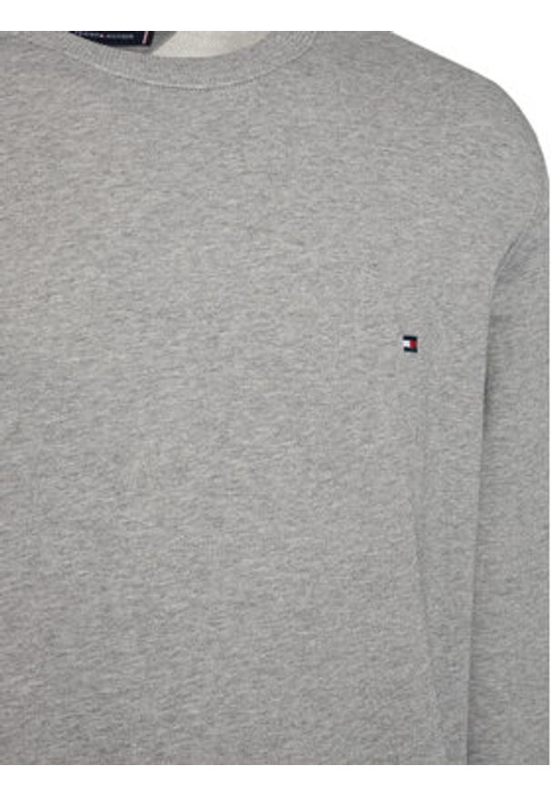 TOMMY HILFIGER - Tommy Hilfiger Bluza Essential MW0MW37237 Szary Regular Fit. Kolor: szary. Materiał: bawełna