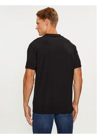 Karl Lagerfeld - KARL LAGERFELD T-Shirt Crewneck 755038 534221 Czarny Regular Fit. Typ kołnierza: dekolt w karo. Kolor: czarny. Materiał: bawełna #3