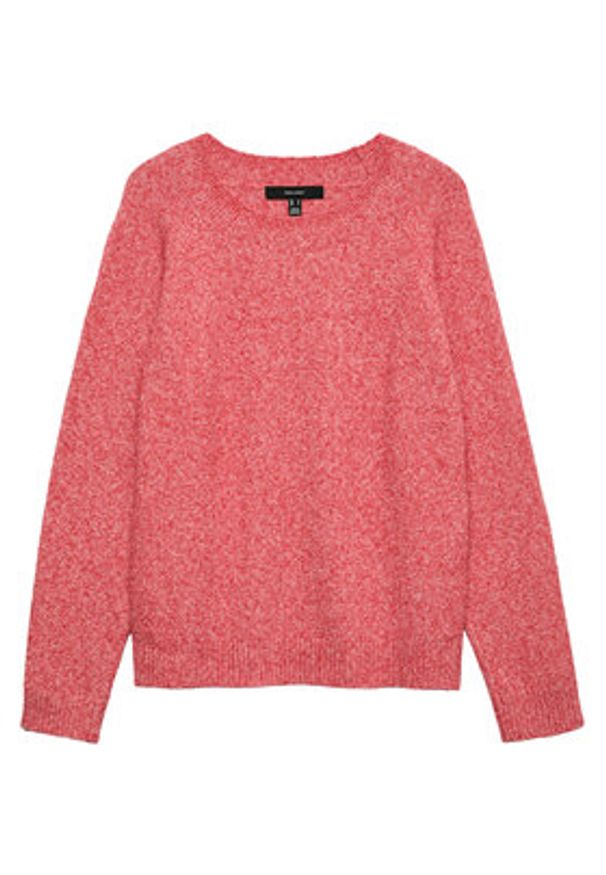 Vero Moda Sweter Doffy 10201022 Różowy Regular Fit. Kolor: różowy. Materiał: syntetyk