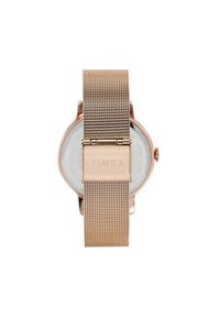 Timex Zegarek City TW2V37100 Złoty. Kolor: złoty #2