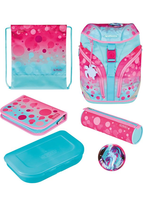 Herlitz Herlitz Grundschulr. SoftLight Plus GREENline Pink Bubbles