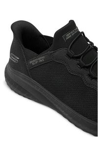 skechers - Skechers Sneakersy Bobs Squad Chaos 117500/BBK Czarny. Kolor: czarny. Materiał: mesh, materiał #3