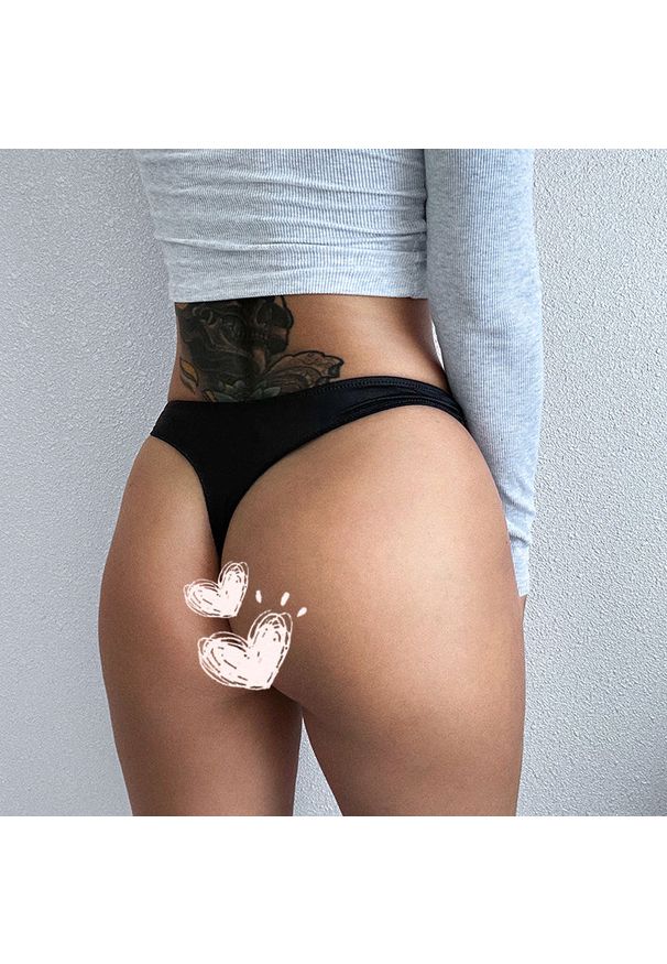 Intica - Stringi elastyczne casual damskie Pieralda. Kolor: szary. Materiał: tkanina, materiał