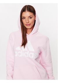 Adidas - adidas Bluza IM0258 Różowy Loose Fit. Kolor: różowy. Materiał: bawełna #6