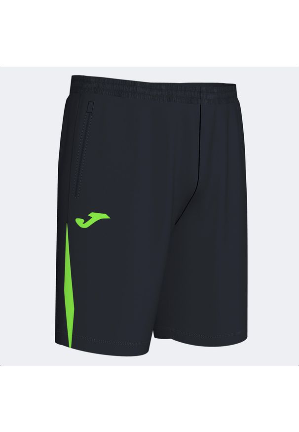 Szorty dla dzieci Joma Championship VII. Kolor: żółty, niebieski, czarny, wielokolorowy. Styl: sportowy, młodzieżowy