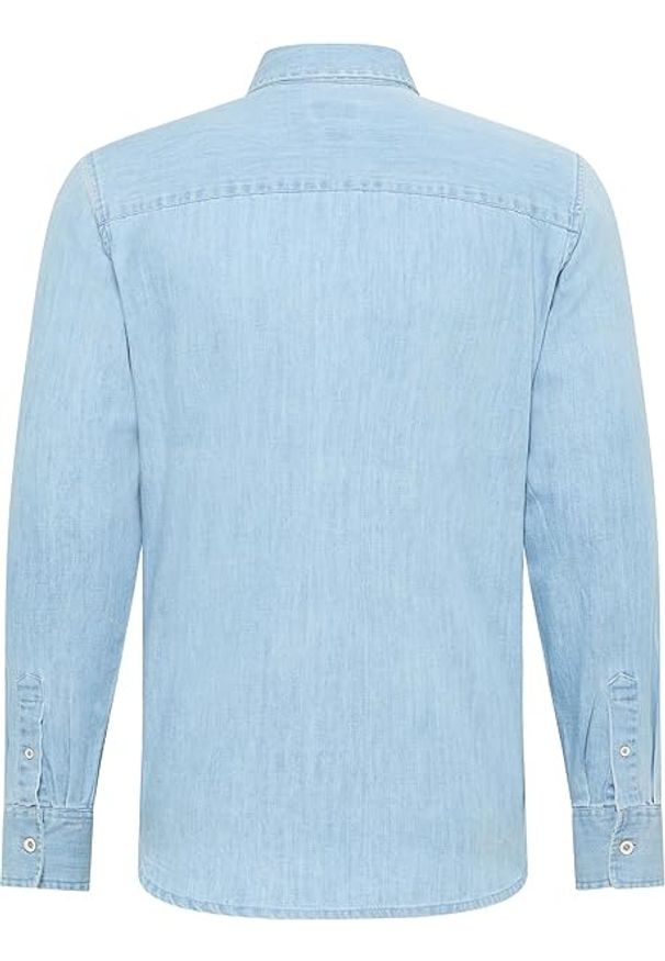 Męska Koszula Mustang Style Cullman Denim Blue 1016245 5000 200. Materiał: denim