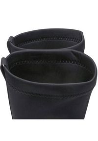 Calvin Klein Kozaki Rain Boot Wedge High HW0HW01264 Czarny. Kolor: czarny. Materiał: materiał #5