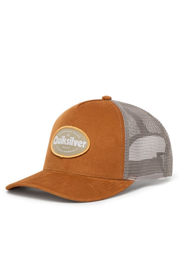 Quiksilver Czapka z daszkiem EQYHA03413 Brązowy. Kolor: brązowy. Materiał: poliester