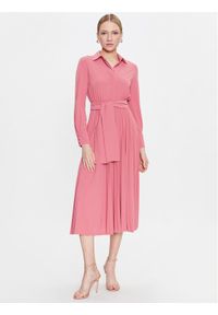Marella Sukienka koszulowa Egadi 2336210231 Różowy Regular Fit. Kolor: różowy. Materiał: syntetyk. Typ sukienki: koszulowe #1