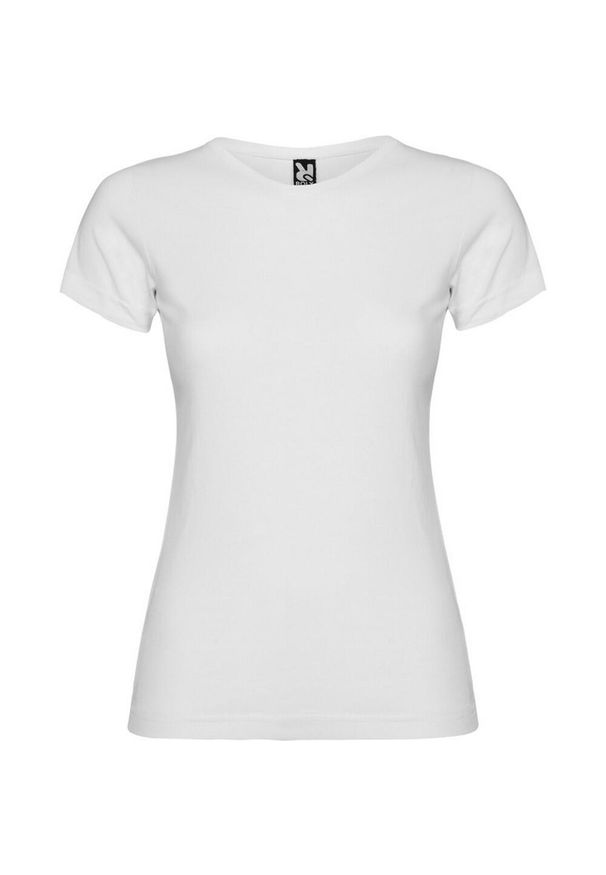 ROLY - Damska Koszulka Z Krótkim Rękawem Jamaica. Kolor: biały. Długość rękawa: krótki rękaw. Długość: krótkie. Sport: turystyka piesza